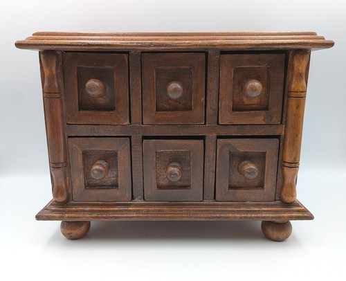 Vintage mahogany wooden mini - mahogany,