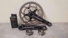 Campagnolo Centaur Carbon Chainset Crankset 50/34 175mm New bearings