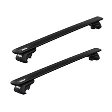 Thule WingBar Evo Roof Bars Black fits Opel Zafira 1999-2004 5-dr  Roof Railing