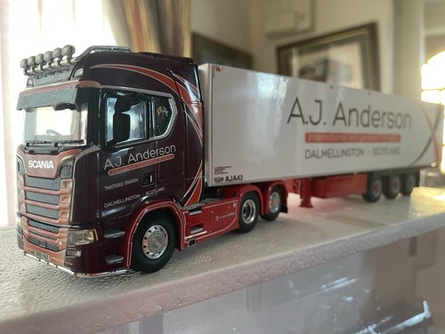 Wsi scania with fridge trailer - wsi,