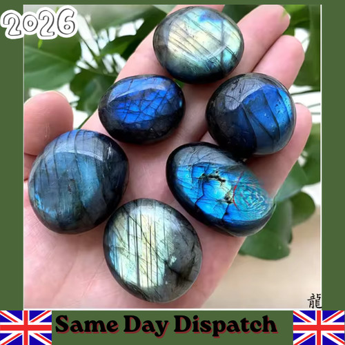Pcs natural labradorite palm - pcs,