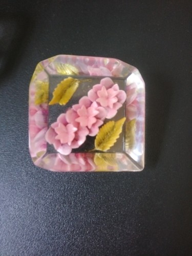 Vintage reverse carved lucite - vintage,