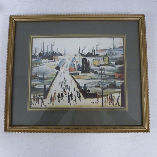 The canal bridge lowry - s,