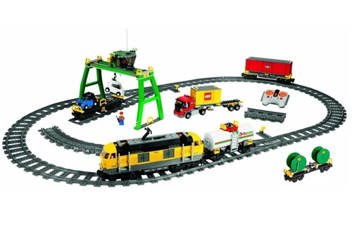 Lego train 7939 cargo - train,