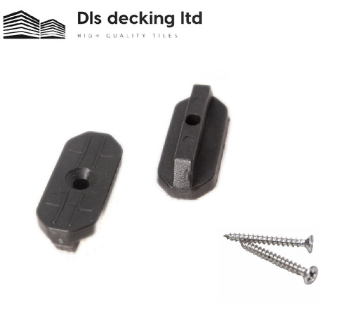 Composite decking clips - clips, hidden