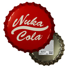 Fallout Nuka-Cola Bottle Cap Tin Sign 37cm Large Novelty Collectible