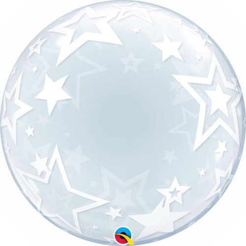 Stars qualatex deco bubble - stars,