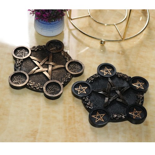 Astrology resin candlestick - astrology,