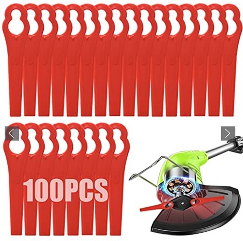 100 plastic blades universal - plastic,