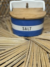 T G Green Cornishware Salt Box