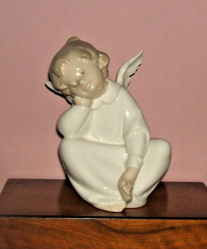 Lladro angel dreaming - angel, 4961