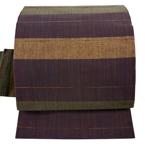 Nagoya obi silk - silk, purple