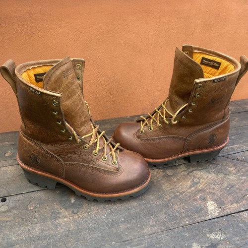 Chippewa logger brown - chippewa, boots