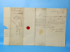 1826 Pre-stamp Entire H Howard
