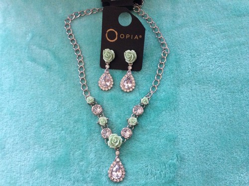 Primark necklace diamonte and - primark,