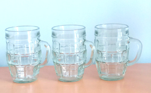 Pint dimple glass - 1/2,