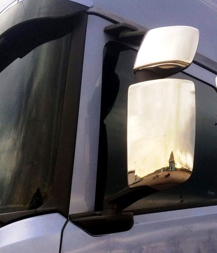 Chrome polished mirror covers - chrome,
