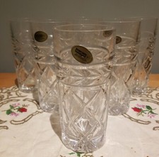 WCI EUROPEAN 24% LEAD CRYSTAL Tumblers