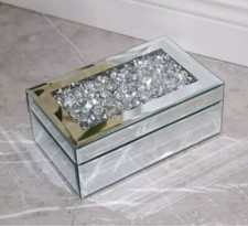 Silver Jewellery Box Mirror