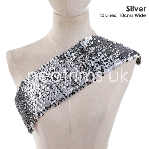 Stretch sequin trim - stretch, bandeau