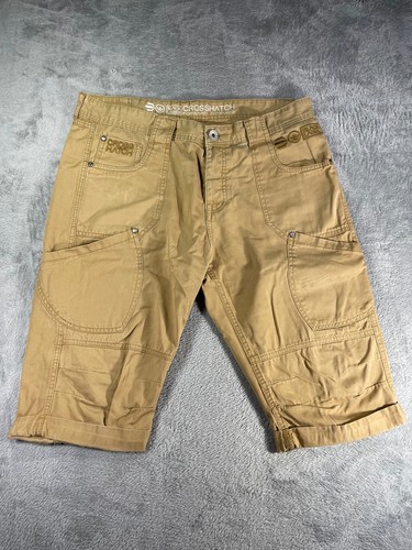 Men crosshatch chino cargo - crosshatch,