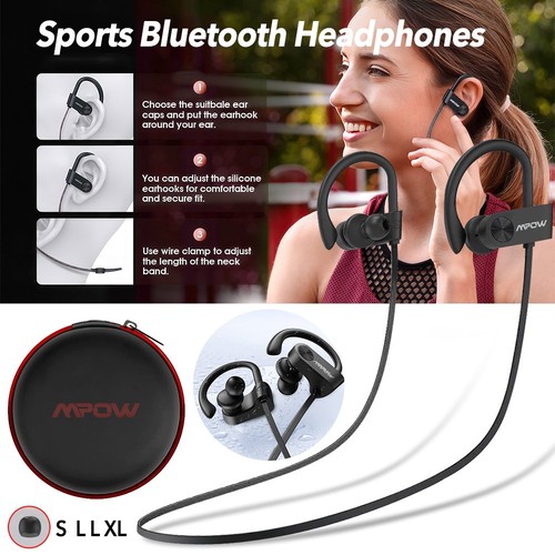 Mpow flame earphones - flame, wireless