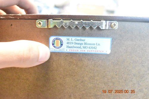 Military framed wound - wound, medal
