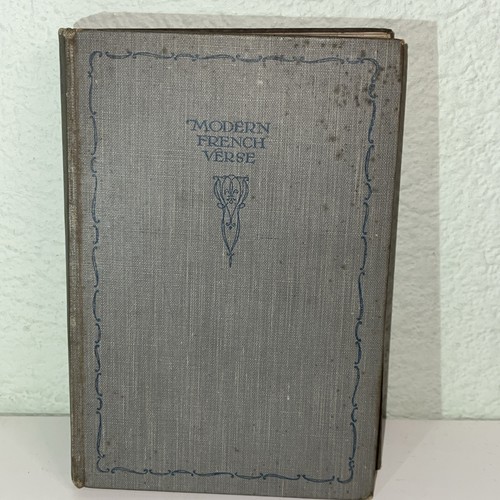 Modern french verse r gleed - verse, (l.r.gleed