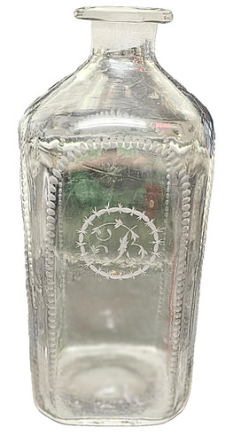 Antique hand blown - blown, glass