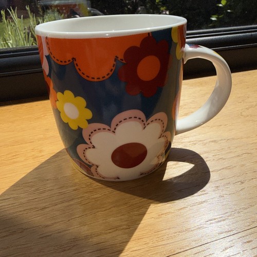 Churchill retro floral mug - churchill,