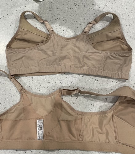 Glamorise bras 44d beige - glamorise, bras,