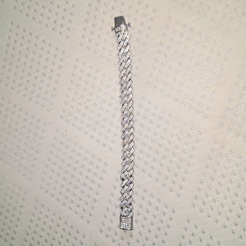 Silver belcher chain - silver,