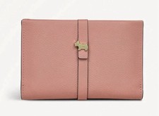 Radley pink leather bifold - pink,