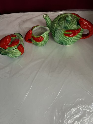 Vintage lobster tea pot - lobster,