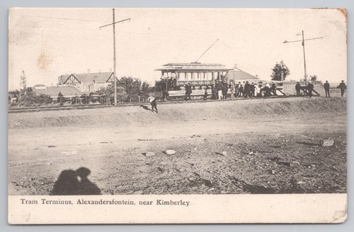 Tram terminus - tram,