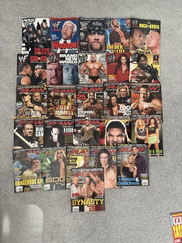 Vintage wwf wwe magazine - wwf,