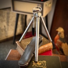 Vintage Zenith Tripod Camera Stand With Carry Case Extendable Photography Gear