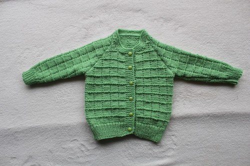 Hand knitted baby clothes - hand,