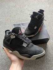 Jordan 4 Retro SE Black Canvas