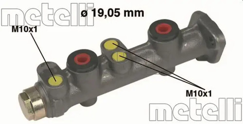 Brake master cylinder cast - cylinder,