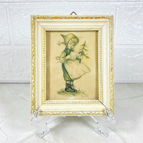 Vintage bonnie framed - bonnie, art