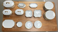 Bavaria Tirschenreuth Pre-1930s Crockery Set 51 Pieces