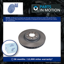 2x Brake Discs Pair Vented