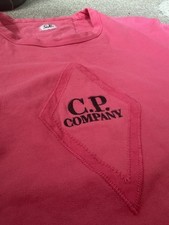 CP Company crewneck light jumper  size m . Embroidered diamond logo 