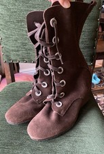 Vintage 70s Style Suede