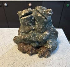 Outdoor Concrete Toads Garden Ornament