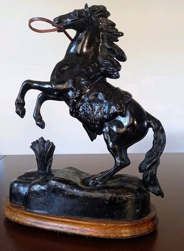 Antique cast metal marley - antique, “marley