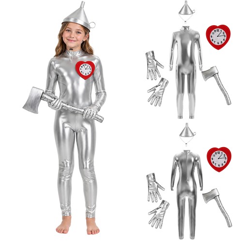 Girls tin men costume - uk,