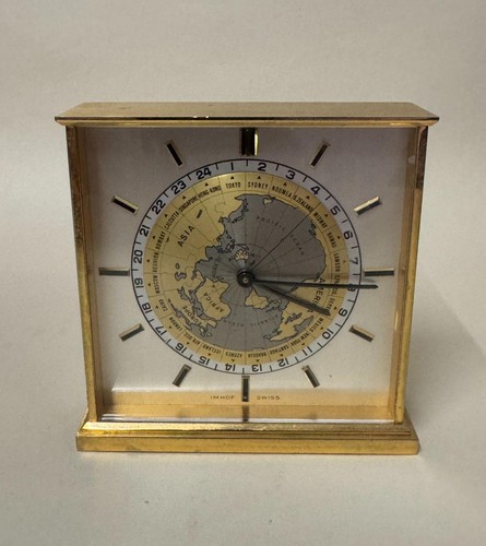 Vintage imhof swiss world time - swiss,