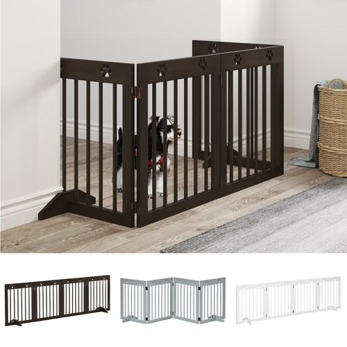 Pawhut pet gate panel - pet, 4